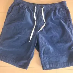 BAYFLOW コーデュロイ ショートパンツ ネイビーのサムネイル