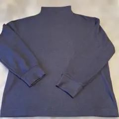 UNIQLO ソフトニットフリースモックネックT