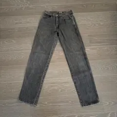 80s　LEVI'S 636 グレー テーパードストレートデニム　27インチ
