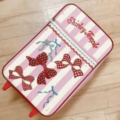 シャーリーテンプル ストライプ リボンプリント キャリーバッグ ケース 新品のサムネイル