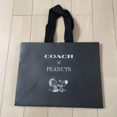 COACH × PEANUTS ショップ袋