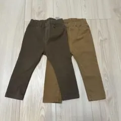 無印良品　サイズ90 茶色　長ズボン