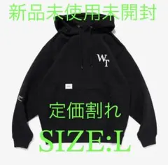 WTAPS ACADEMY HOODY COTTON 26 最安値 黒 3 割れのサムネイル