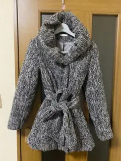 LIP SERVICE だうんこーダウンコート ツイード M中綿