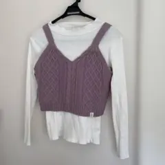 lovetoxic Mサイズ (150)レイヤードトップス