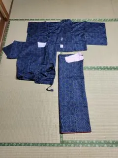 大島紬風着物セット リメイク用3点