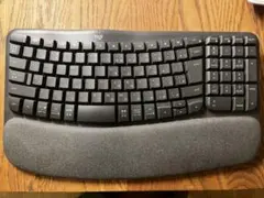 ロジクール WAVE KEYS K820 疲れにくい エルゴノミックキーボード