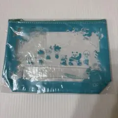 呪術廻戦 セガラッキーくじ クリアポーチ 水色