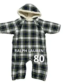ラルフローレン ベビー カバーオール アウター ボア ジャンプスーツ 80
