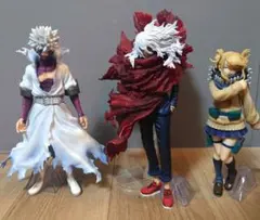 ヒロアカ　一番くじ　B賞 死柄木弔、C賞 荼毘、　D賞 トガヒミコ 3体セット