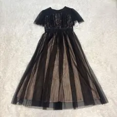 ★新品なパーティードレス二次会 MISCH MASCH ブラック オケージョン