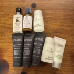 ボディローション アメニティ　コンラッド　シェラトン　ロクシタン　アロマドール