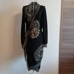 desigual 花柄ロングカーディガン