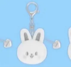 SKZOO FACE KEYRING SILVER Ver.