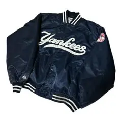 00s Majestic JAY-Z着 NY Yankees スタジャン XL