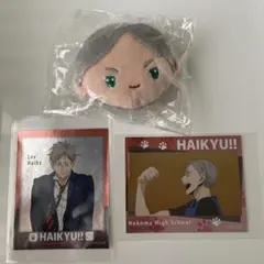 ハイキュー　灰羽リエーフ　前髪クリップ　3点セット