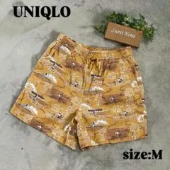 【UNIQLO】 ユニクロ (M) スヌーピー ショートパンツ イエロー系のサムネイル