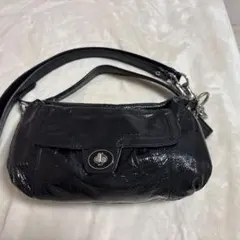 COACH コーチ 2WAY ショルダーバッグ ブラック