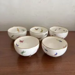 新品未使用　香蘭社　湯呑　5客セット