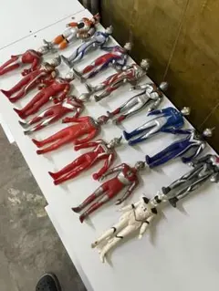 BANDAI ウルトラマンヒーローシリーズ ソフビ フィギュア 16体