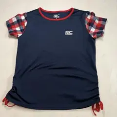 St.Christopher テニスウェア ゲームシャツ M チェック