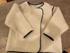 値下げ！AKTE ボアミドルブルゾン　エクリュ