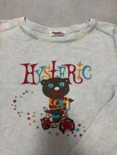 ヒステリックグラマー Hysteric キャラクター長袖Tシャツ ドーナツクマ