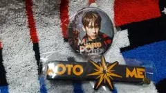 NAOTO　ゴムブレス、缶バッジ