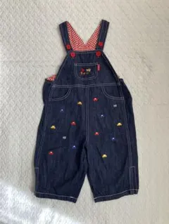 ミキハウス HOTO BISCUIT デニムオーバーオール90-100