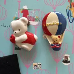 希少　レトロ品　ファミリアブローチ2個セット