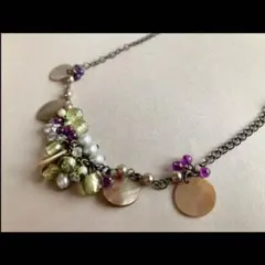 ネックレス ビーズ アクセサリー