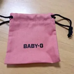 BABY-G 巾着袋 ピンクのサムネイル