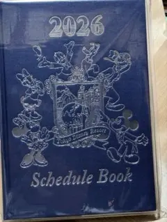 新品　ディズニーリゾート　2026年スケジュールブック