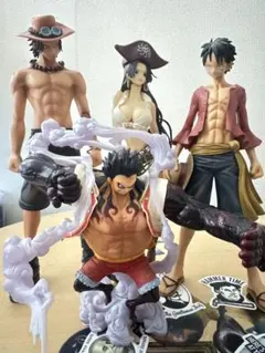 Ace, luffy, luffy gear 4 and boa hancockのサムネイル