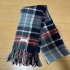 nature et évoluer チェック柄マフラー