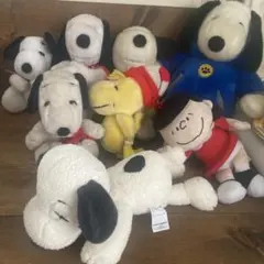 Vintage Peanuts スヌーピー ぬいぐるみ　まとめ売り
