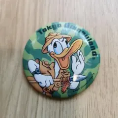 缶バッジ　ディズニー　ドナルド