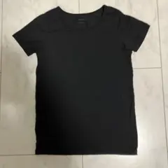 ユニクロ エアリズム 肌着 半袖Tシャツ 黒 150cm