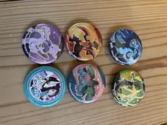 ポケモン 缶バッジ 6個セット　バッジ