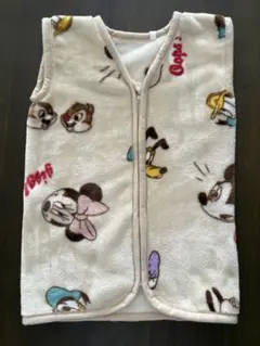 ディズニースリーパー未使用 フリーサイズベビー キッズ冬用チップとデールミッキー