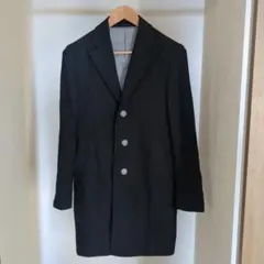 JET CRUISE ブラック チェスターコート