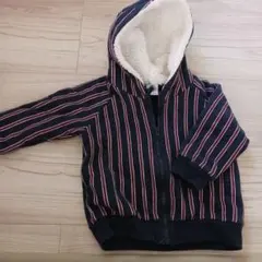 PETIT BATEAU ストライプ パーカー