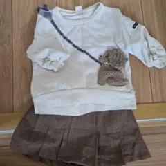 プティマイン　トレーナー、スカート