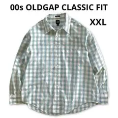 00s OLDGAP CLASSIC FIT チェック柄 長袖シャツ XXL