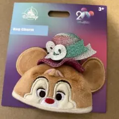香港ディズニー 20周年 ディズニー バッグチャーム チップとデール