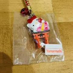 ご当地キティ　根付け　ストラップ　広島県　大鳥居バージョン