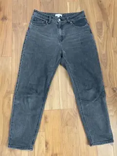 H&M グレー デニムパンツ L