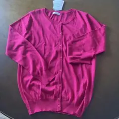 最終値下げ　ピンク カーディガン Mサイズ UVカット　ワールド