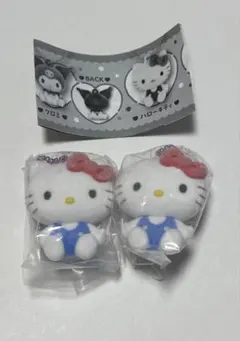 サンリオ/ふわふわフロッキーマスコット　ハロキティ　2個セット