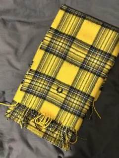 FRED PERRY チェック柄マフラー